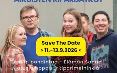 Aikuisten riparijatkot 11.-13.9.2026
