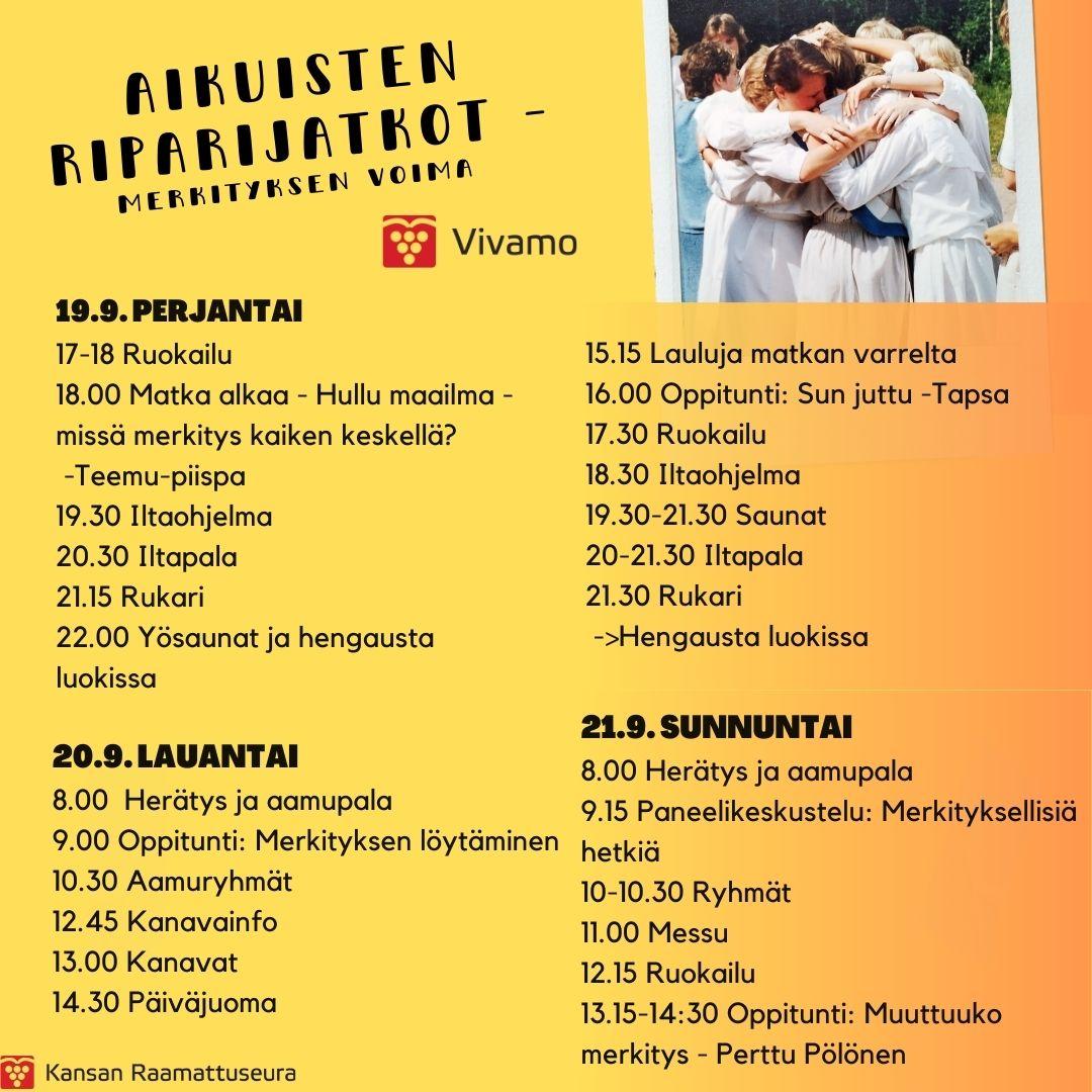 aikuistenriparijatkot25ohjelma