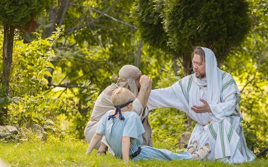 Raamattukylä, Jeesus ja ylipapit